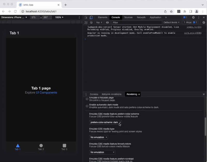 How to test your dark theme on Chrome